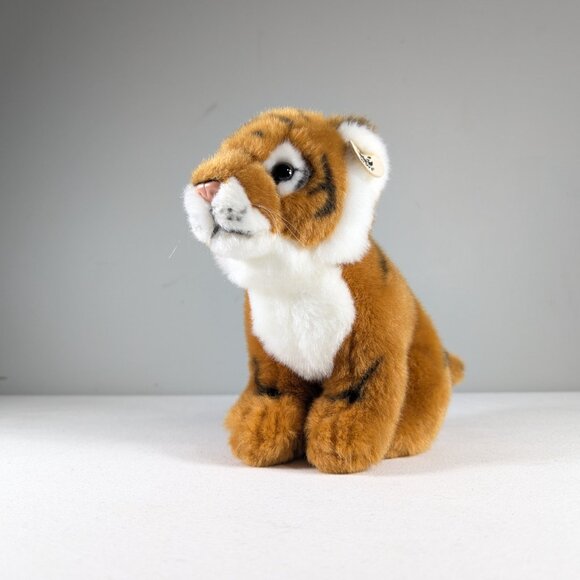 WWF Realistic Tiger cub plush 7.5" Bon Ton Toys Netherlands - Picture 11 of 13